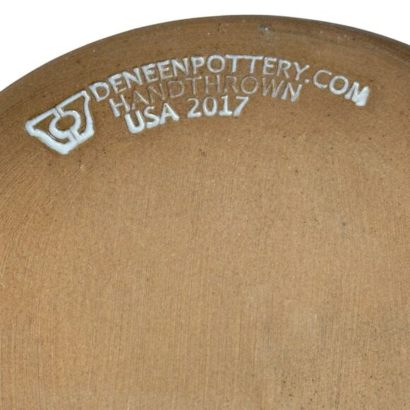 Deneen The Red Horse Inn Mug Landrum South Carolina 16 Oz Beige Handmade 2017 - Picture 8 of 8